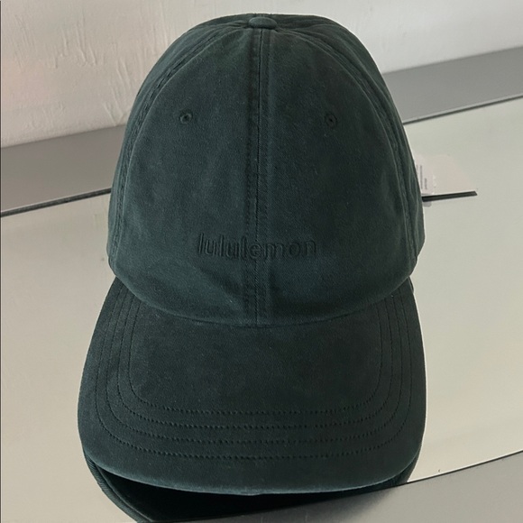 🆕 LULULEMON Classic Ball Cap *Wash Rainforest Green NWT Size L/XL - Picture 2 of 16
